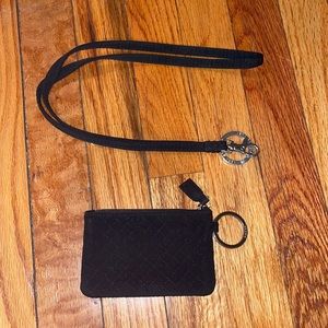 Vera Bradley Wallet and Lanyard